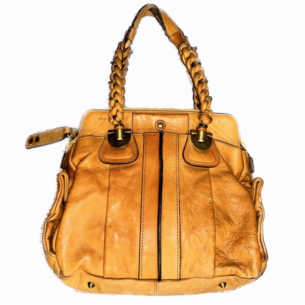 Chloe Heloise Large Leather Satchel - Picture 1 of 12